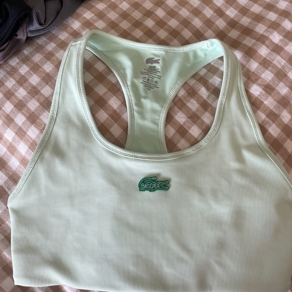 Lacoste Women's Mint Green workout set